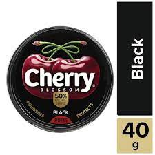 CHERRY BLOSSOM SHOE POLISH BLACK 40GM